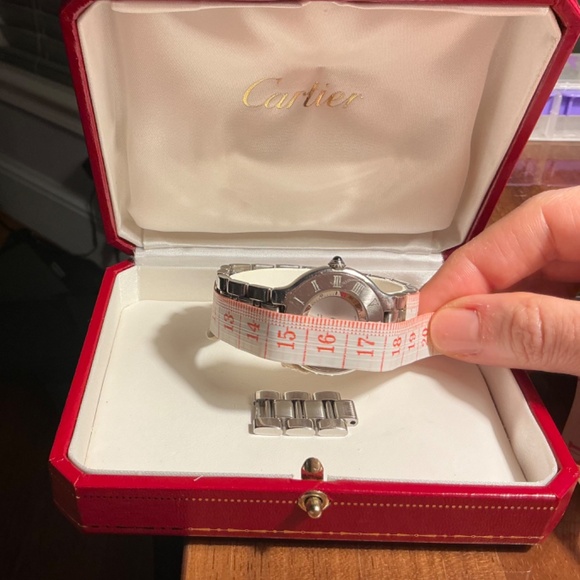 Mint Must 21 de Cartier Watch - ladies. Excellent condition - Picture 14 of 16